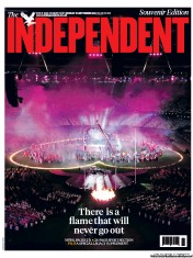 The Independent (UK) Newspaper Front Page for 10 September 2012