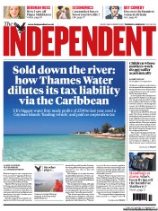 The Independent (UK) Newspaper Front Page for 11 June 2013
