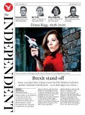 The Independent (UK) Newspaper Front Page for 11 September 2020