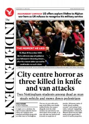 The Independent (UK) Newspaper Front Page for 14 June 2023
