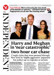 The Independent (UK) Newspaper Front Page for 18 May 2023