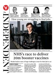 The Independent (UK) Newspaper Front Page for 1 December 2021