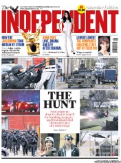 The Independent Newspaper Front Page (UK) for 20 April 2013