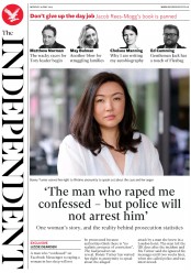 The Independent (UK) Newspaper Front Page for 20 May 2019