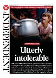 The Independent front page for 21 May 2025
