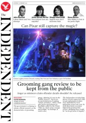 The Independent (UK) Newspaper Front Page for 22 February 2020