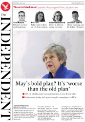 The Independent (UK) Newspaper Front Page for 22 May 2019
