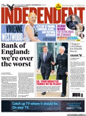 The Independent (UK) Newspaper Front Page for 22 September 2012