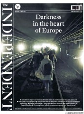 The Independent (UK) Newspaper Front Page for 23 March 2016