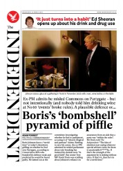 The Independent front page for 23 March 2023
