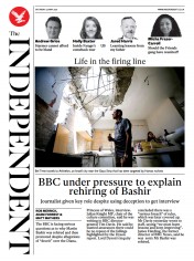 The Independent (UK) Newspaper Front Page for 23 May 2021