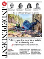The Independent (UK) Newspaper Front Page for 24 May 2021