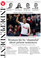 The Independent (UK) Newspaper Front Page for 27 December 2017
