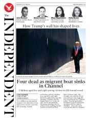 The Independent (UK) Newspaper Front Page for 28 October 2020