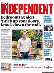 The Independent (UK) Newspaper Front Page for 28 March 2013