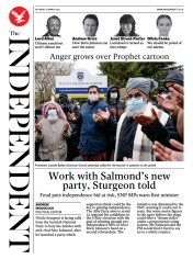 The Independent (UK) Newspaper Front Page for 28 March 2021