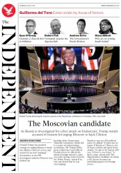 The Independent (UK) Newspaper Front Page for 28 July 2016