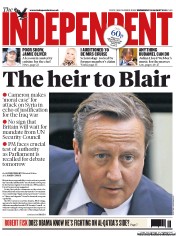 The Independent Newspaper Front Page (UK) for 28 August 2013