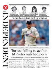 The Independent (UK) Newspaper Front Page for 29 April 2022