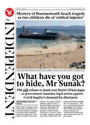 The Independent front page for 2 June 2023