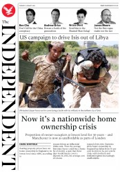 The Independent (UK) Newspaper Front Page for 2 August 2016