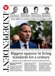 The Independent (UK) Newspaper Front Page for 2 September 2022