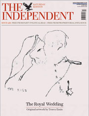 The Independent (UK) Newspaper Front Page for 30 April 2011