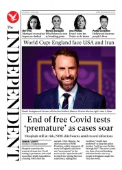 The Independent (UK) Newspaper Front Page for 3 April 2022