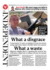 The Independent (UK) Newspaper Front Page for 3 April 2023