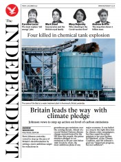 The Independent (UK) Newspaper Front Page for 4 December 2020