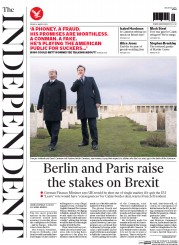 The Independent (UK) Newspaper Front Page for 4 March 2016