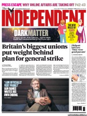 The Independent (UK) Newspaper Front Page for 4 April 2013