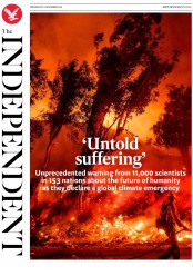 The Independent (UK) Newspaper Front Page for 6 November 2019