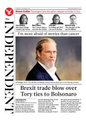The Independent (UK) Newspaper Front Page for 6 November 2022