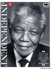 The Independent (UK) Newspaper Front Page for 6 December 2013