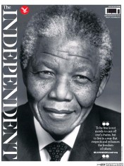 The Independent Newspaper Front Page (UK) for 6 December 2013