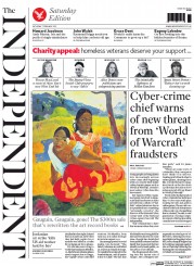 The Independent (UK) Newspaper Front Page for 7 February 2015