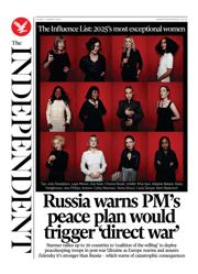The Independent front page for 7 March 2025