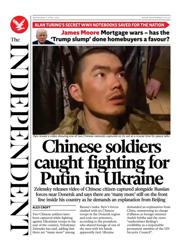 The Independent front page for 9 April 2025