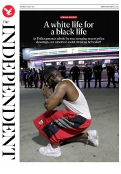 The Independent (UK) Newspaper Front Page for 9 July 2016