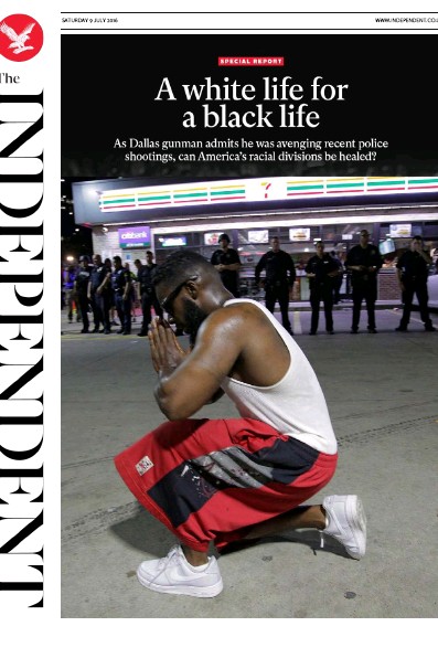 The Independent Newspaper Front Page (UK) for 9 July 2016