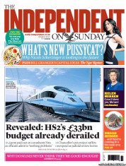 The Independent on Sunday (UK) Newspaper Front Page for 10 March 2013