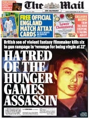 The Mail on Sunday (UK) Newspaper Front Page for 1 June 2014