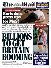 The Mail on Sunday (UK) Newspaper Front Page for 28 June 2020