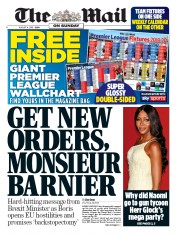 The Mail on Sunday (UK) Newspaper Front Page for 4 August 2019