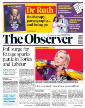 The Observer (UK) Newspaper Front Page for 12 May 2019