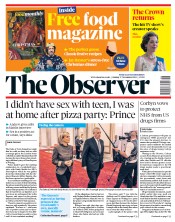 The Observer (UK) Newspaper Front Page for 17 November 2019