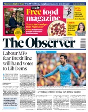The Observer (UK) Newspaper Front Page for 19 May 2019