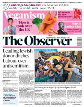 The Observer (UK) Newspaper Front Page for 1 April 2018