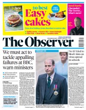 The Observer (UK) Newspaper Front Page for 23 May 2021